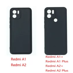 For Xiaomi Redmi A1 A2 Case Silicone Protector Phone Case For Xiaomi Redmi A1 A2 Plus Cover For Xiaomi Redmi A2 + 4G Matte Case