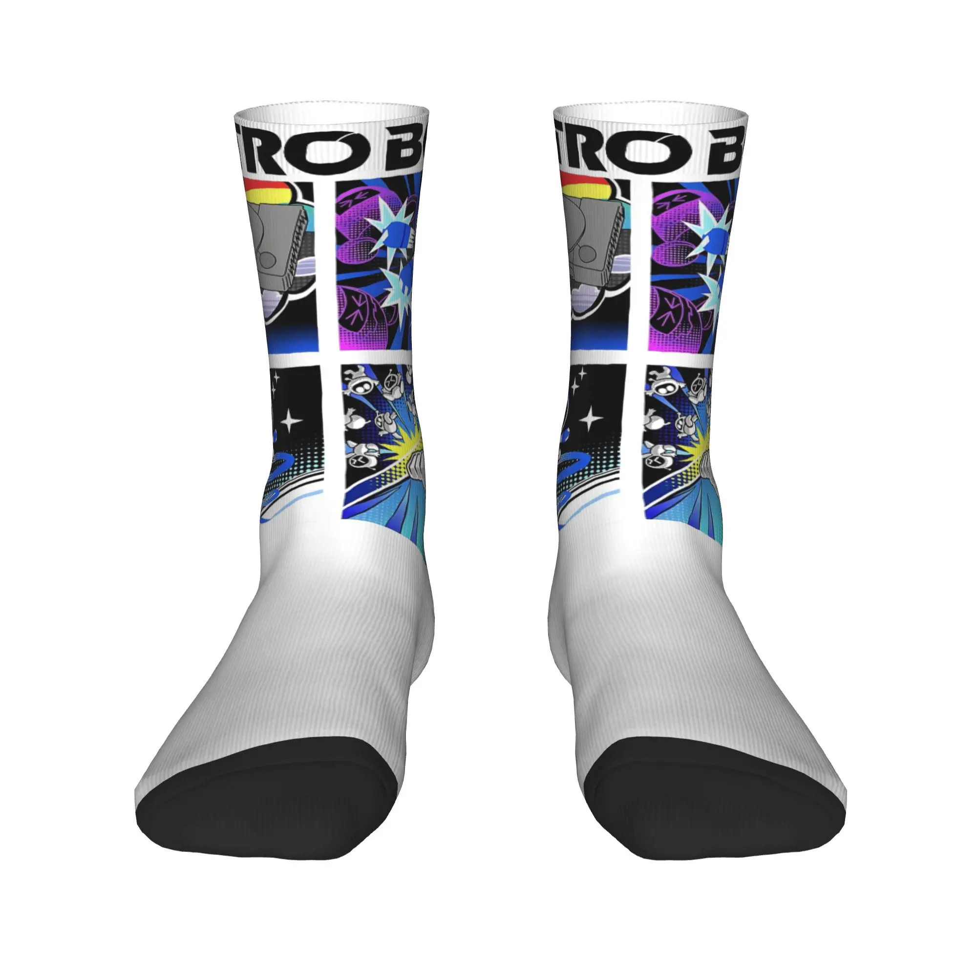 Astrobot Space Photo Socks Merch For Men Women Games  Soccer Socks Cozy Birthday Present