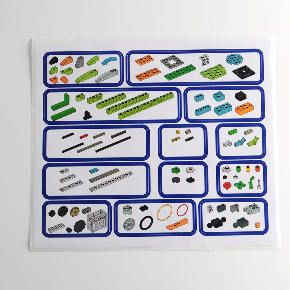 DIY geprogrammeerde robotica 45300 elektronische stenen kinderplezier elektrisch STEM-speelgoed compatibel met WEDO2.0 zonder koffer