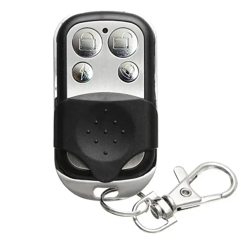 433.92MHz 4CH Remote Control Clone for Garage Door & Gate, 12V 27A Battery, Long Distance