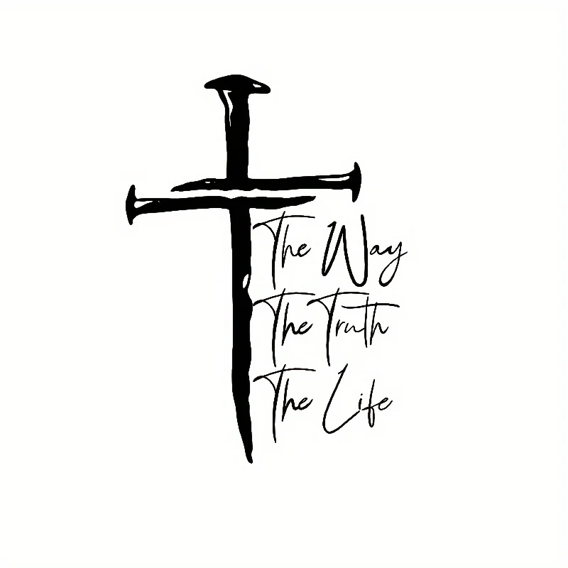 

Cos with the way the truth the life water cup sticker, computer notebook sticker, refrigerator sticker, car sticker