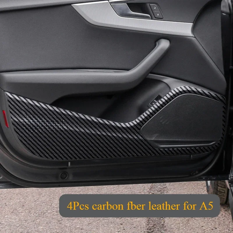 Car Door Anti-kick Pad Fit For Audi Q3 Q4 Q5 Q6 Q7 Q8 SQ5 Q2L Q5L Protector Mats Cover Sticker Car Interior Accessories