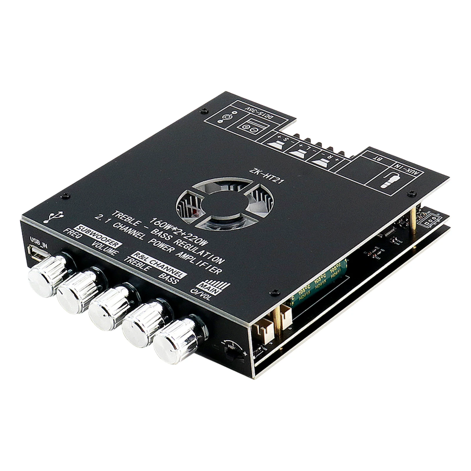 Digital Audio Stereo Power Amplifier Module BT 5.0 TDA7498E Subwoofer Channel Amplifier Board Subwoofer Power Stereo Audio AMP