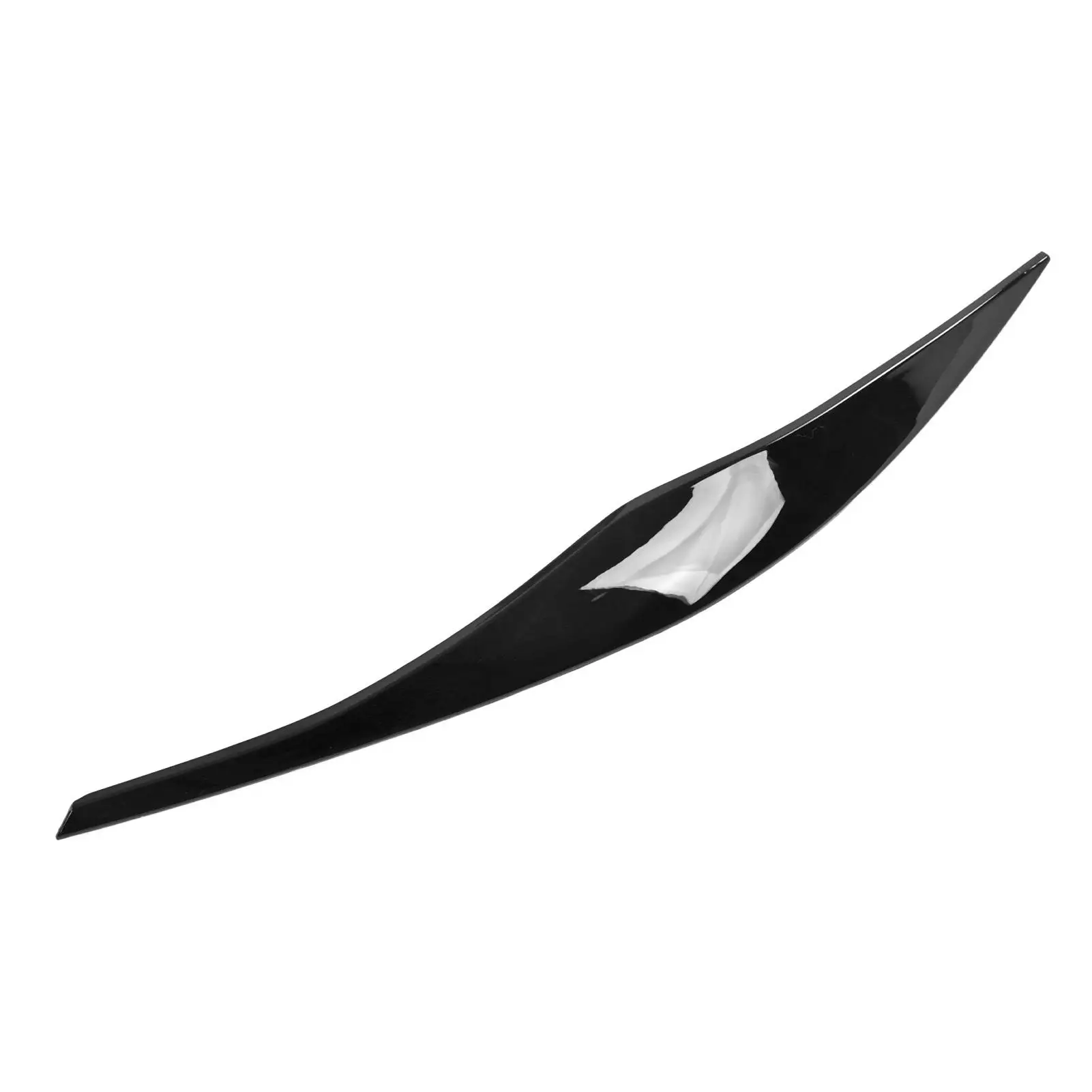 2PCs Front Headlight Eyebrow Cover Car Exterior Trim for 3 Series E90 E91 Sedan for touring 2005 2006 2007 2008 2009 2010-2012