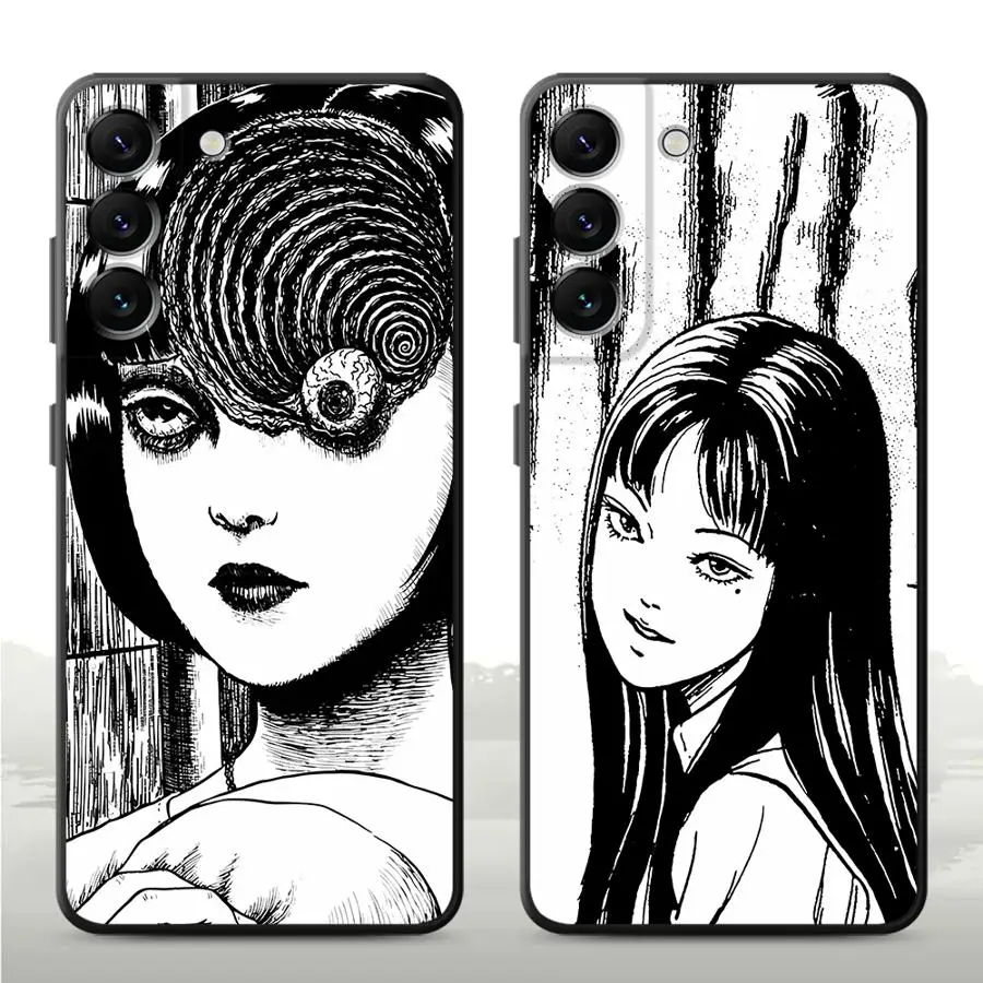 

Junji Ito Horror Comics Phone Case for Samsung Galaxy A20 A05s A04 A10 A20s A30 A02 A05 A06 A03 Core A14 A13 A15 A16 5G Cover