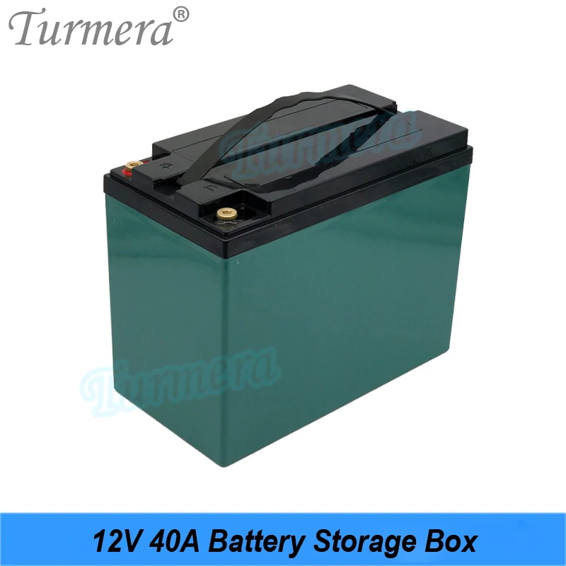 Turmera 12V 40A pojemnik na baterie etui do 18650 32700 Lifepo4 wbudowana bateria System energii słonecznej lub wymienić 12V kwas skorzystaj z