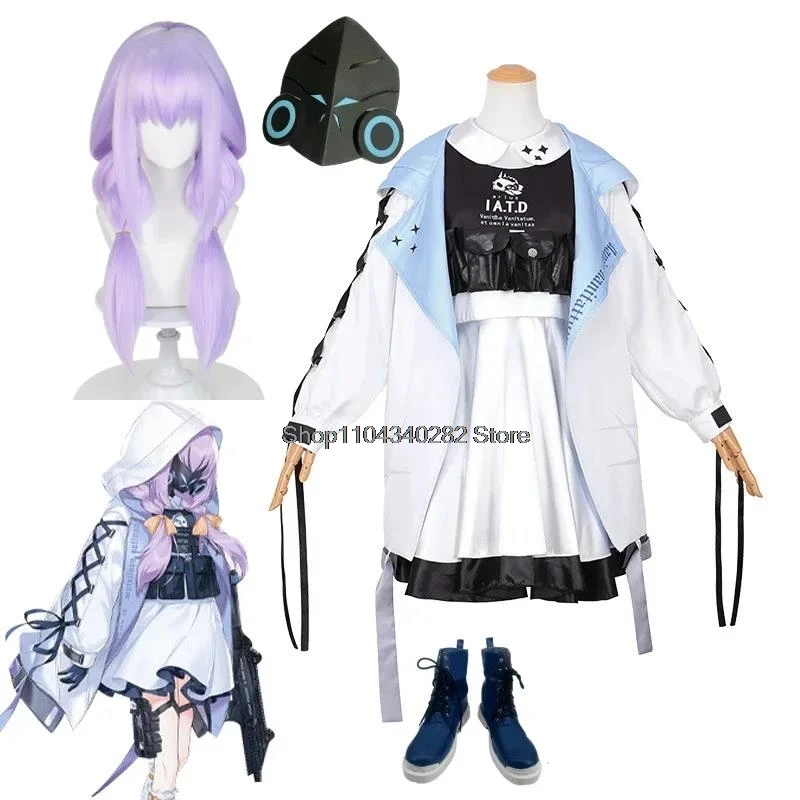 Jogos arquivo azul cosplay traje para hakari atsuko conjunto completo máscara princesa terno festa de halloween role play outfit para mulher