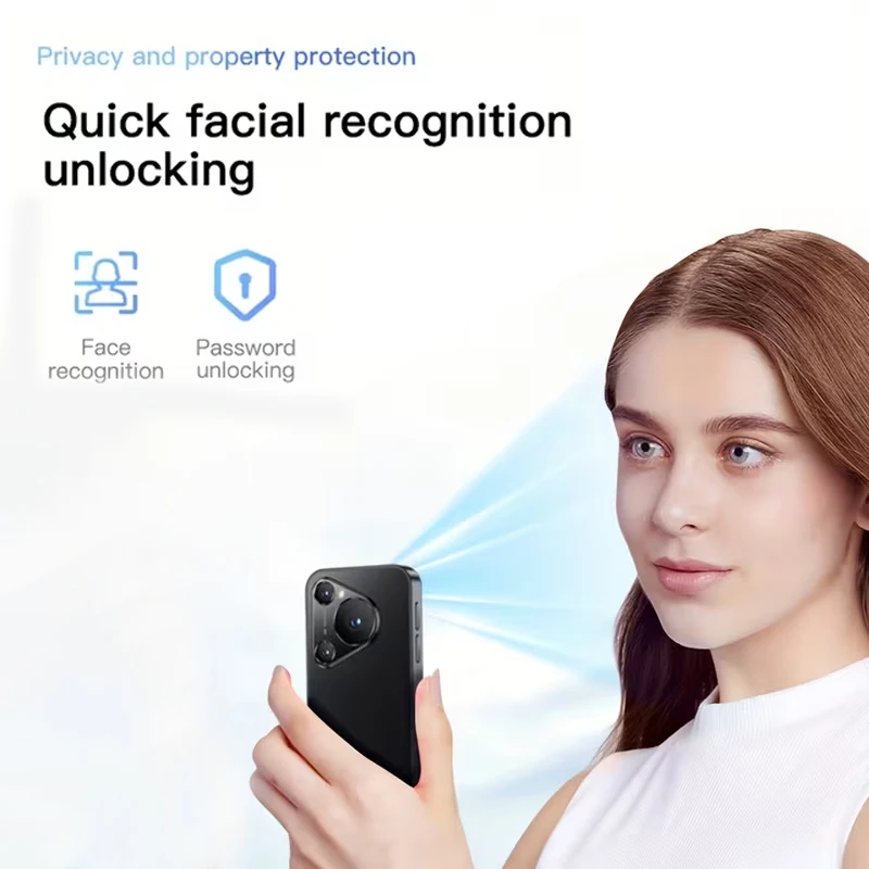 Mini smartphone ONEMYTH P70 Pro Max, telefone pequeno Android de 3,0 polegadas, bateria de 2.000 mAh, cartões SIM duplos