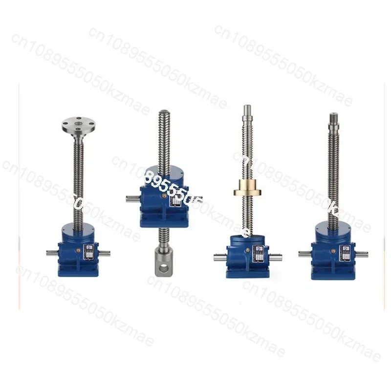 

SWL1T/SWL2.5T Screw Rod Elevator Hand-Cranking Leading Worm Leading Screw Lift Manual Lifting Platform Handwheel Lifting Reducer