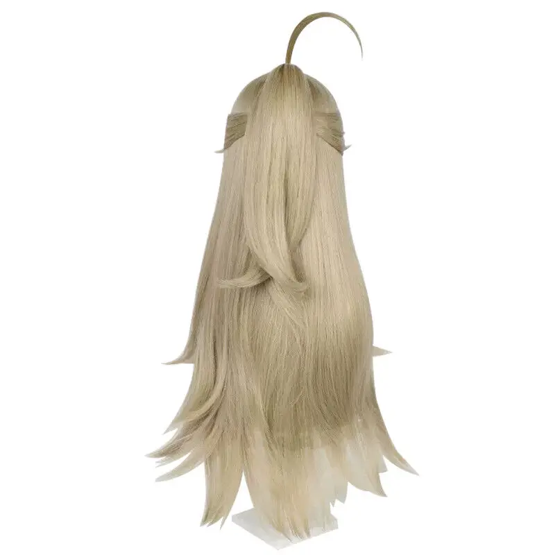 Genshin Impact Kirara-pelucas de Cosplay de 75cm para mujer, pelo sintético largo de color marrón claro