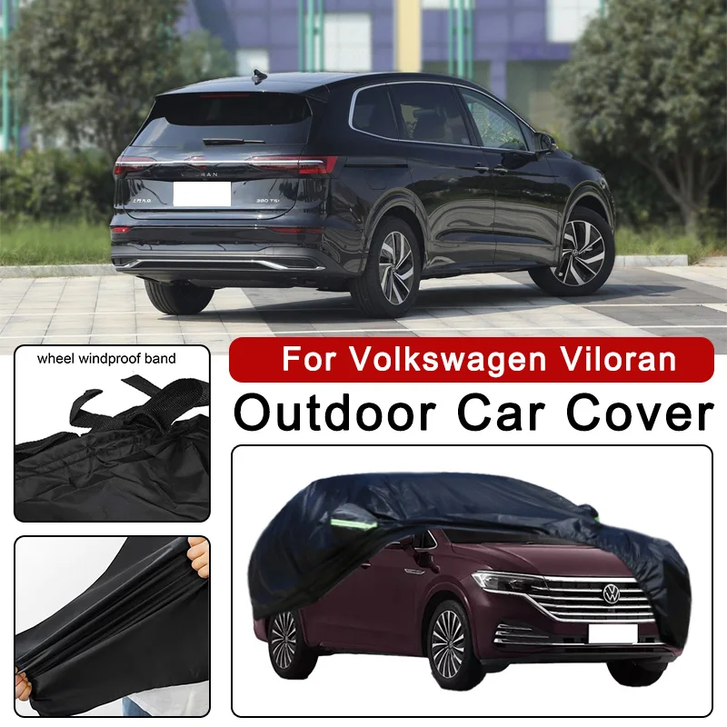 

All-Season Car Cover for Volkswagen Viloran - Outdoor Full Protection, Waterproof Dustproof Sunproof Auto Exterior Accessories
