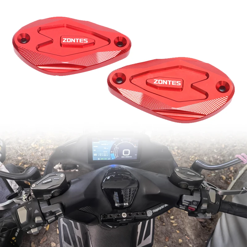 Fit For ZONTES 350D D350 350E 350M 150D 150M Motorcycle Accessories CNC Front Brake Oil Fluid Reservoir Cover Cap