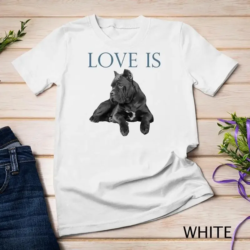 Футболка унисекс Love Is Cane Corso