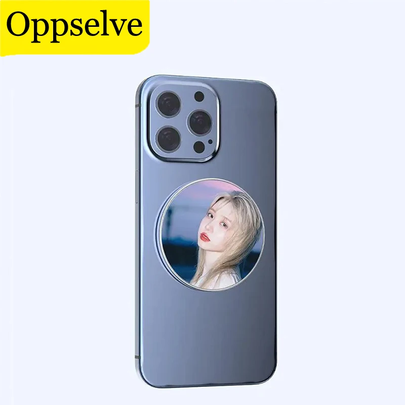 Magnetic Suction Glam Mirror Phone Selfie Holder Enhancer Portable Auxiliary Mirror For Perfect Selfie Compatible With All Phone