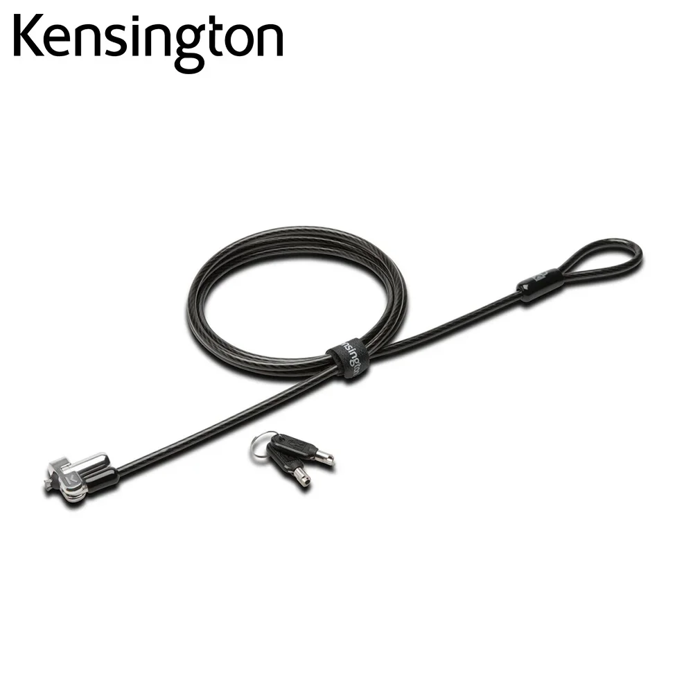 Original N17 Keyed Laptop Lock   Devices 1.8m Carbon Steel Cable with Wedge-Shaped Security Slot K64440