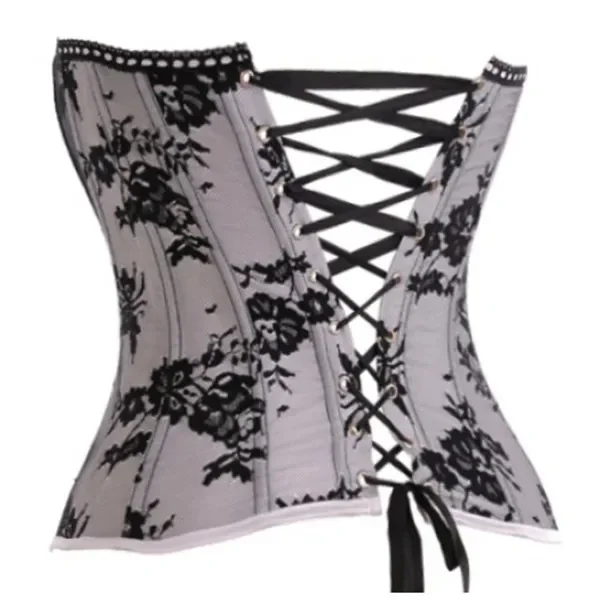 Sexy Gothic Corsets and Bustiers Top Overbust Corset Belt Slimming Women Waist Trainer Modeling Strap Plus Size Waist Cincher