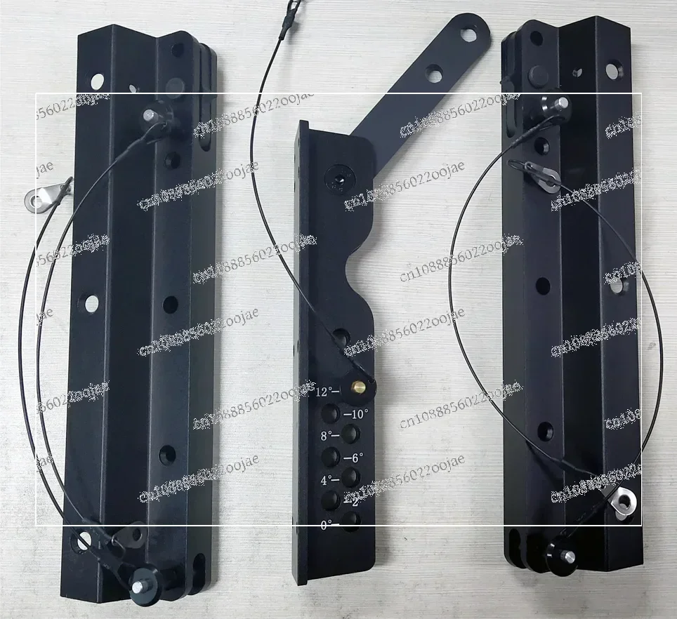 Powavesound Accessory Line Array Speaker Bracket Kit 3 Point Link Easy To Install and Hang Array Speaker Parts of 8, 10, 12 Inch