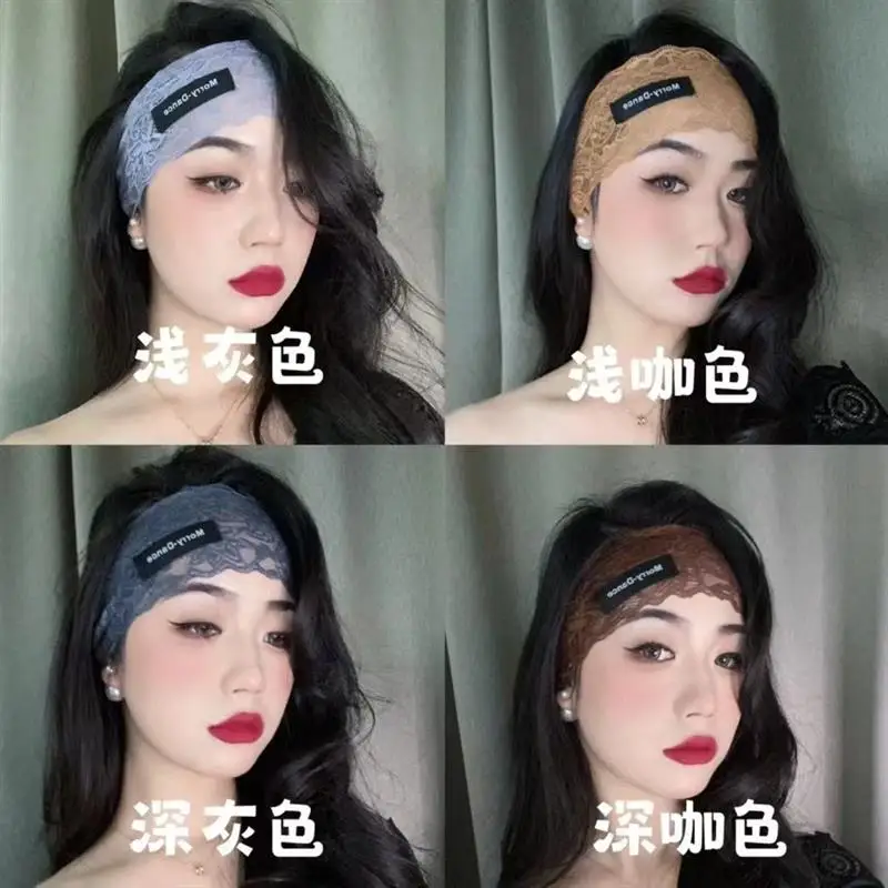 customized Latin dance outfit lace headband women's clothing hair accessories performance headpiece