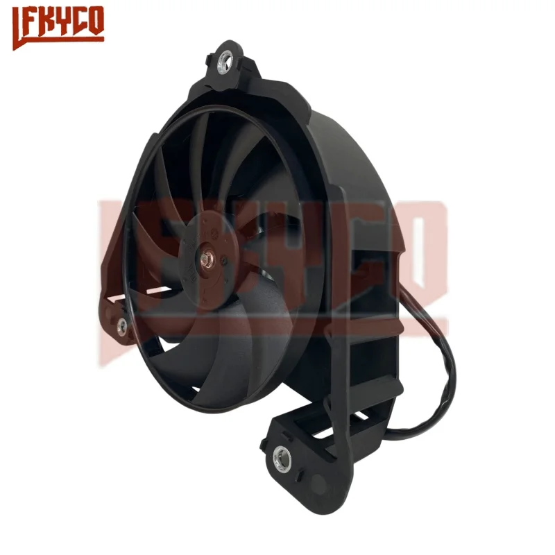Motocycle Radiator Fan Assembly 1WD-E2405-00 Engine Electric Cooling Flow Cooler For Yamaha YZF-R3 YZF-R25 MT-25 MT-03 2018-2024