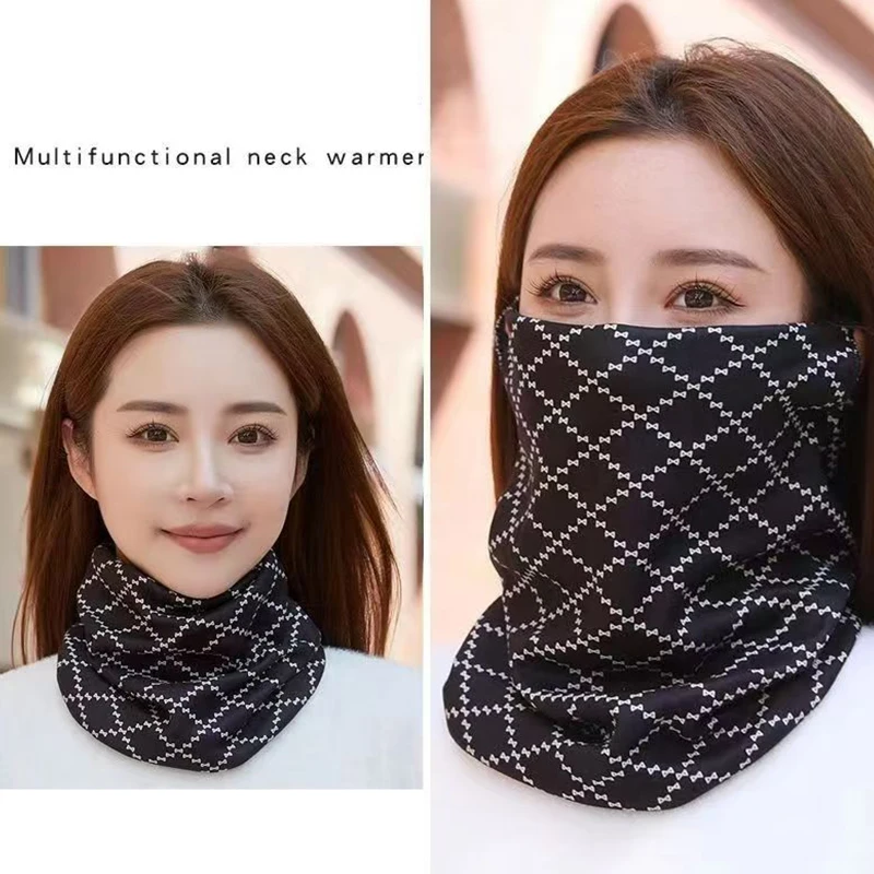 Máscara a prueba de viento para otoño e invierno, cubierta para el cuello para ciclismo, cara completa, protección contra el frío, bufanda cálida