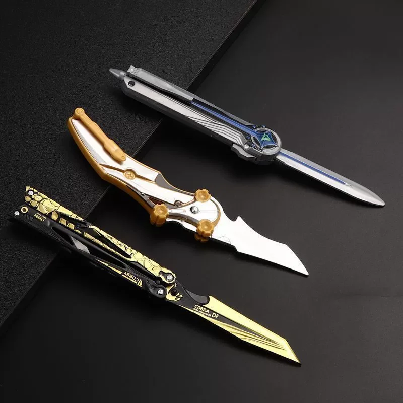 Stealth Ops Spring Blade - Artículo Coleccionable de Videojuego, Herramienta Táctica de Despliegue Automático para Cosplayers de Operaciones Especiales