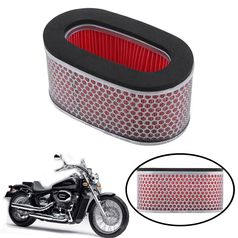 Limpiador de admisión de filtro de aire para motocicleta, para Honda Shadow 400 750 ACE Deluxe VT400 VT750 1997 1998 1999 2000 2001 2002 2003