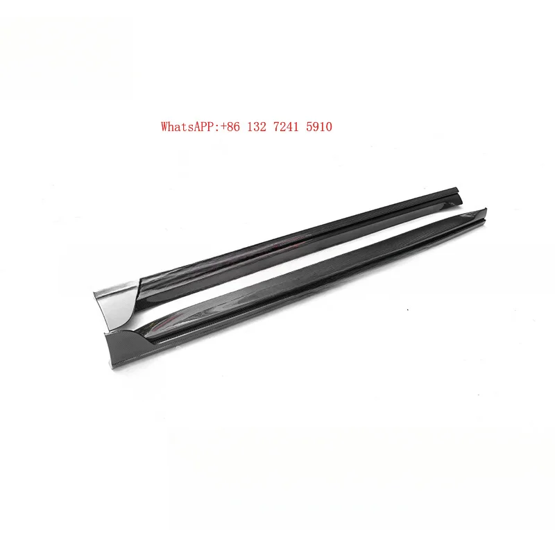 Top Quality Upgrade  Style Dry Carbon Fiber Car Side Skirt