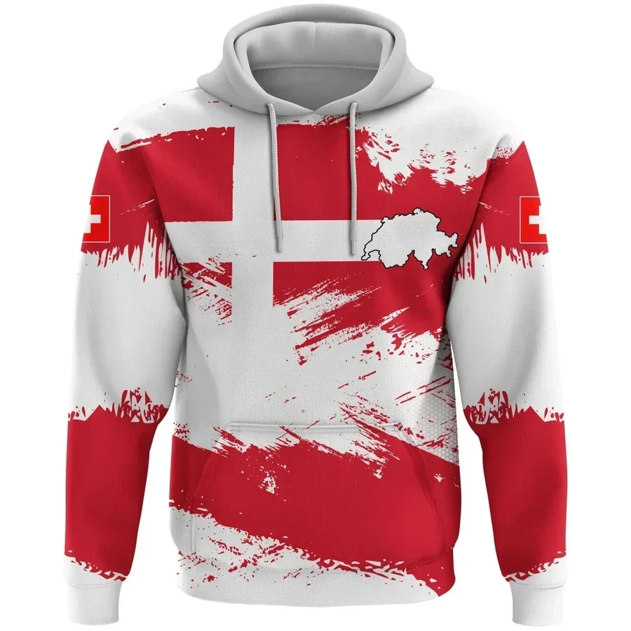 

Hooded Sweater Printed for Men, Long with Long Sleeves, Clothes for 184., Spain, Switzerland, Chile, Hungary, Fallhoodies for Me