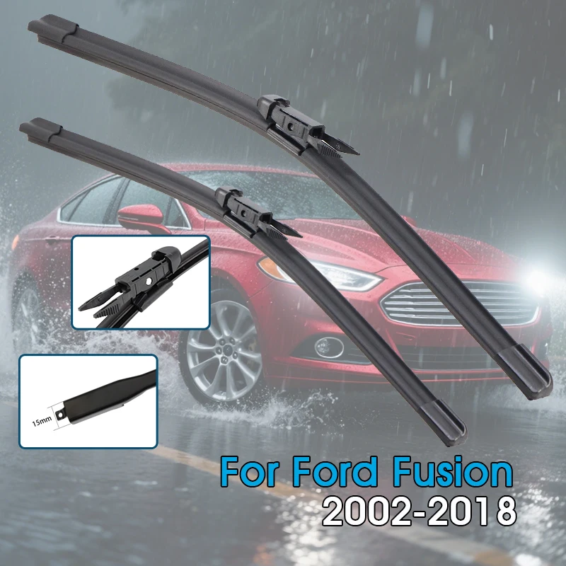 Auto Wischer Klingen Für Ford Fusion Europa Hatch USA 2002-2018 Windschutzscheibe Windschutz Frontscheibe Klingen Auto Zubehör