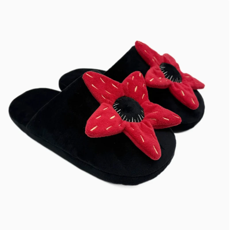 TreasuringU 2025 Meistverkaufte Plüschtier-Figur Menschenfressende Blumen-Fledermaus-Monster Hausschuhe Auf Lager