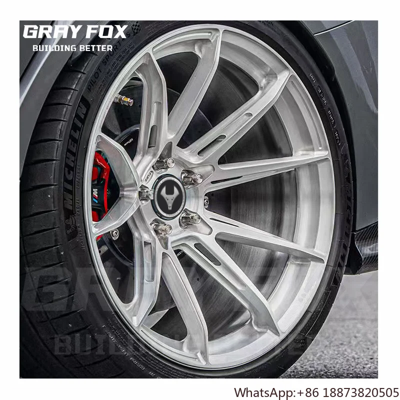 

Custom Deep Concave 19 21 Inch 5*120 Silver Brush Forged Wheel for BMW M2 F80 F82 F90 E46 E92 M3 M4 F30 G20 G30 G80 G82