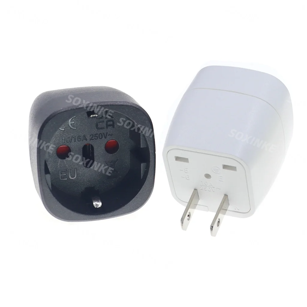 European Korea Italy Switzerland Brazil Socket Adapter EU To US Japan Canada Travel Plug USA JP Travel Adapter Power Converter