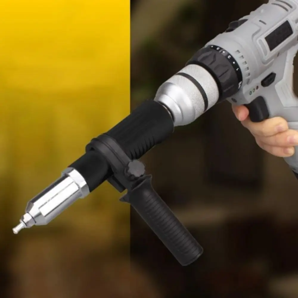 Professional Grade Electric Rivet Nut Electric Powered Cordless Design Riveting Machine Drill Adapter Insert Nut Tool