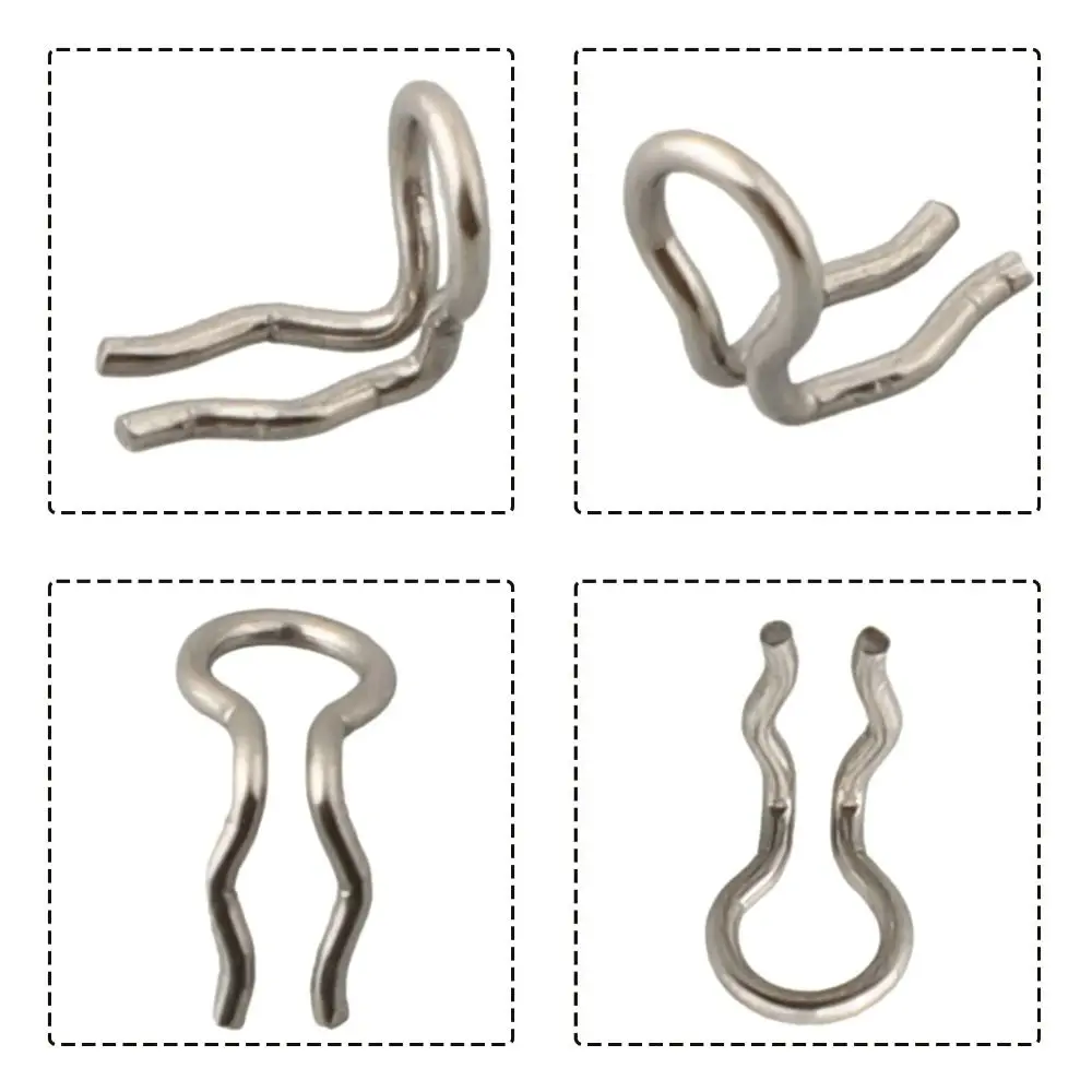5/10/20 Pcs Replacement Bicycle Disc Brake Caliper Spring Clips Anti-Rust Bike Brake Accessories for Shimano XTR/XT/SLX