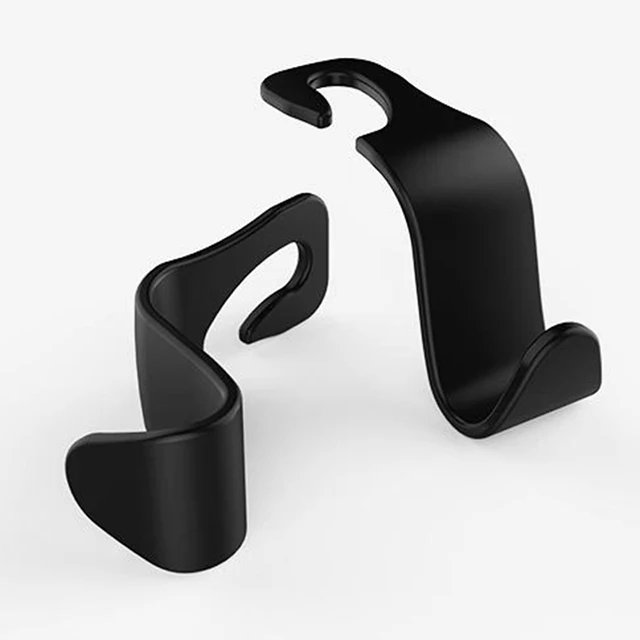 1/4 Stuks Auto Hoofdsteun Haken Hanger Voor Tassen Rugleuning Organizer Houder Clips Auto Fastener Haken Auto opslag Interieur Accessoires