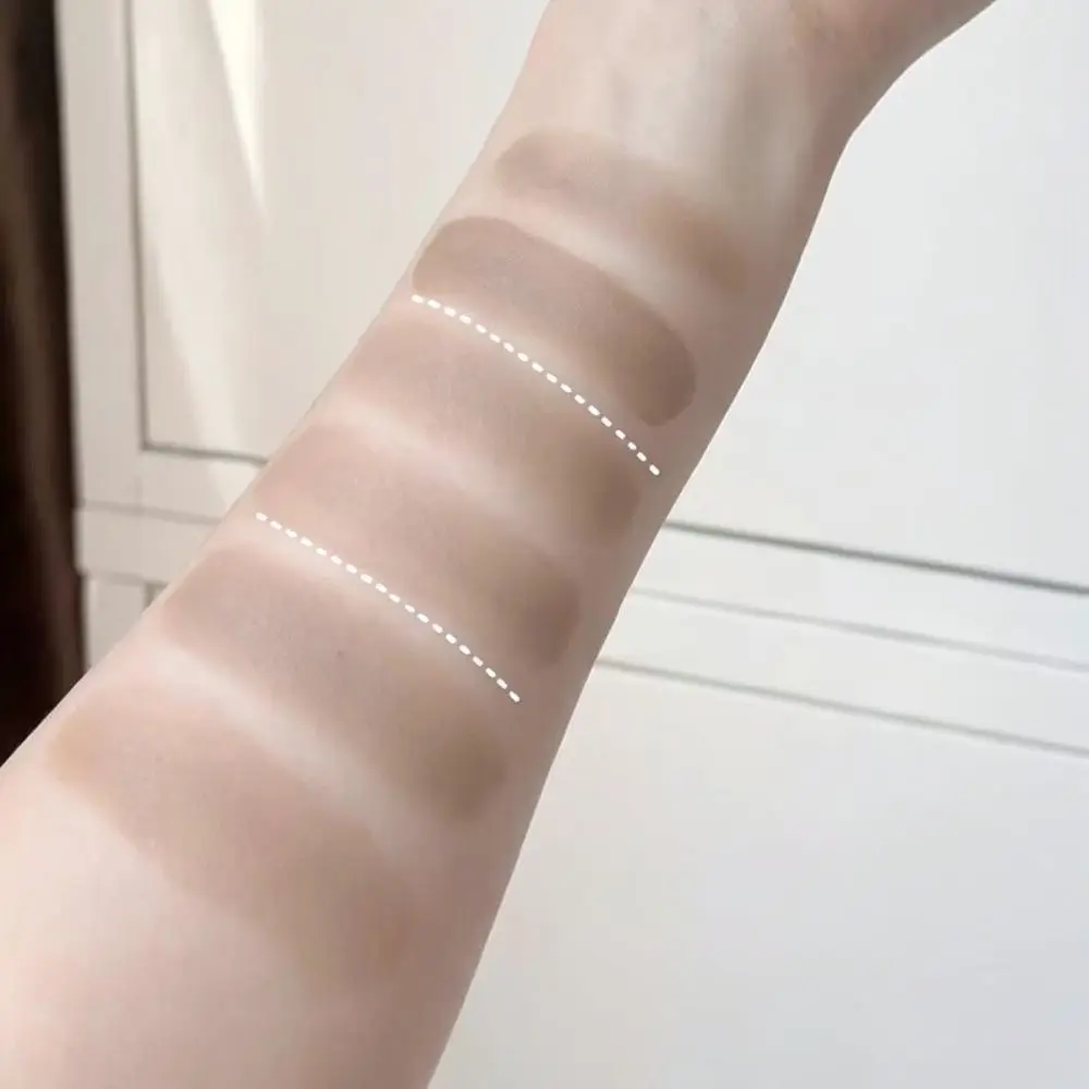 Duo Face Contour Stick Creamy Highlighter Bronzer Pen Smooth Application Natural Sculpting Makeup For All Skin