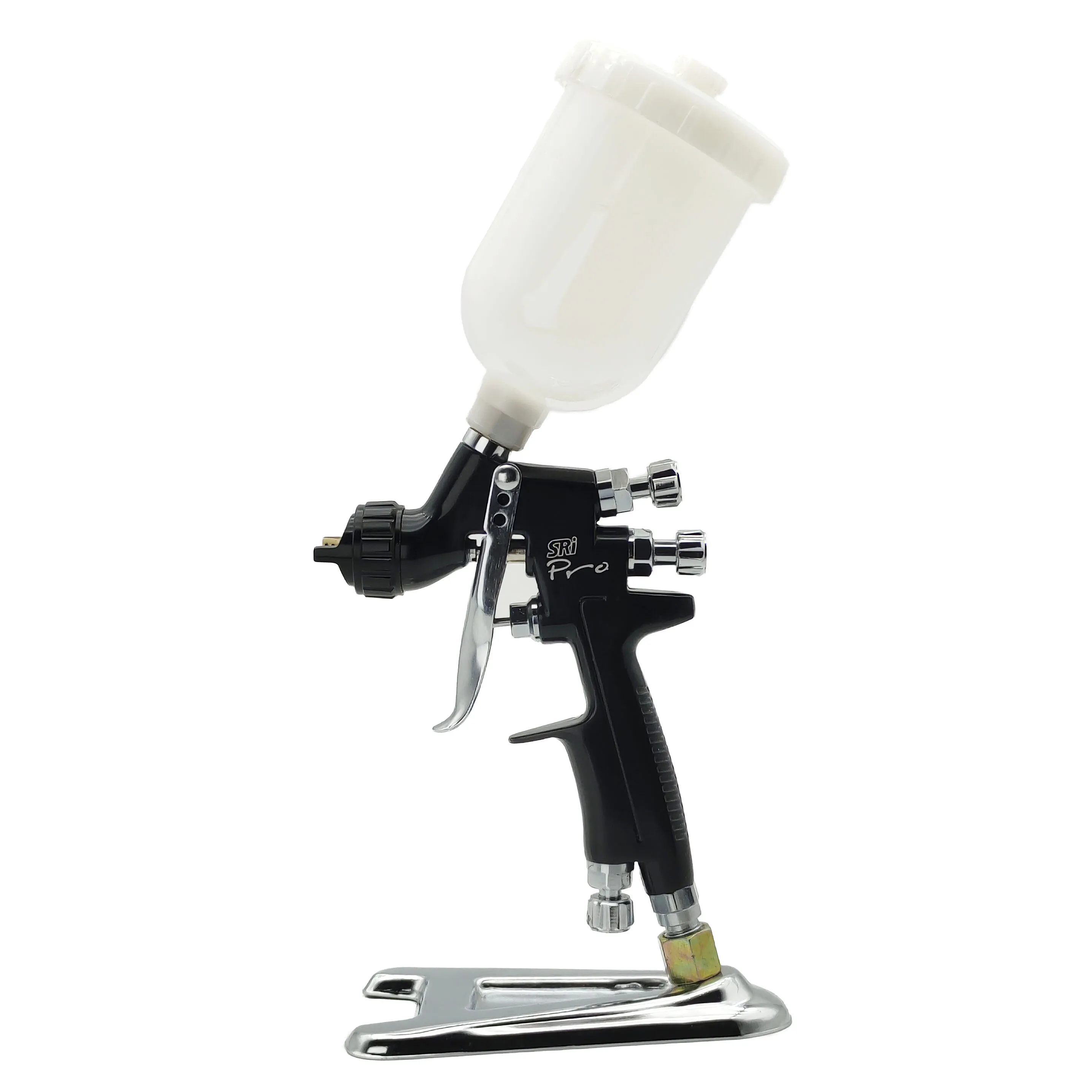 HVLP 0.5/0.8/1.0/1.2MM Nozzle Mini Spray Gun With Adapter 250CC Plastic Cup Repair Gun Car Painting Airbrush For Painting Car