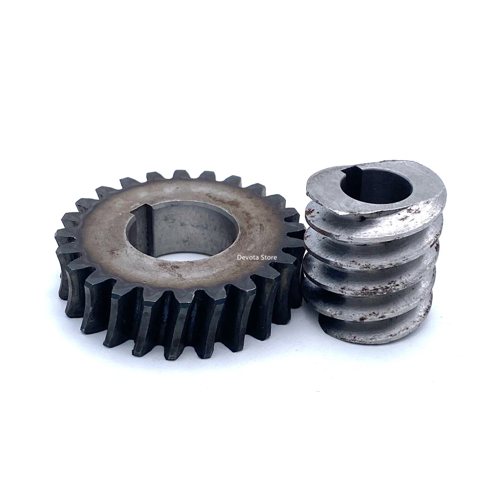 B10 B15 Mixing Shaft Accessories 24 Teeth Worm Gear Parts