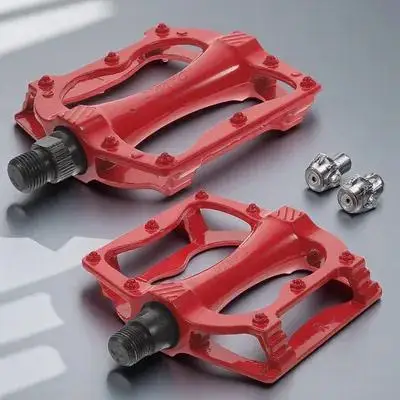 

2Pcs Mountain Bike Pedals Wide Anti-Skid Aluminum Alloy Lightweight Stable Bicycle Pedals Replacement Bike Accessories Parts
