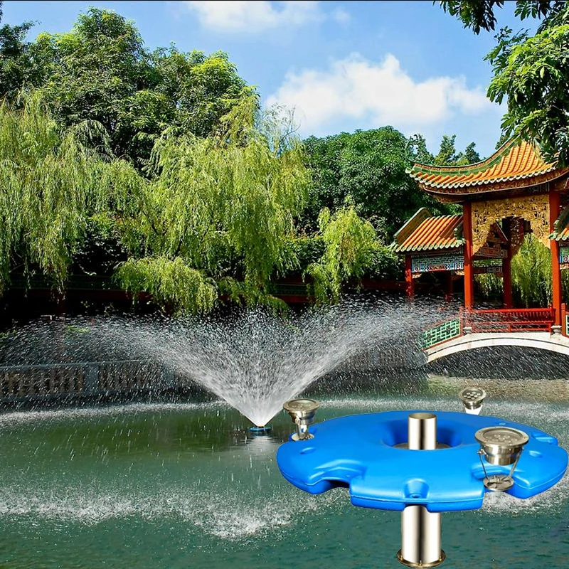 

AC110V AC220V 1.5KW, Floating Fountain with Digital Timer Large Ponds Lakes Irrigation Water Pond Fountain Aerator