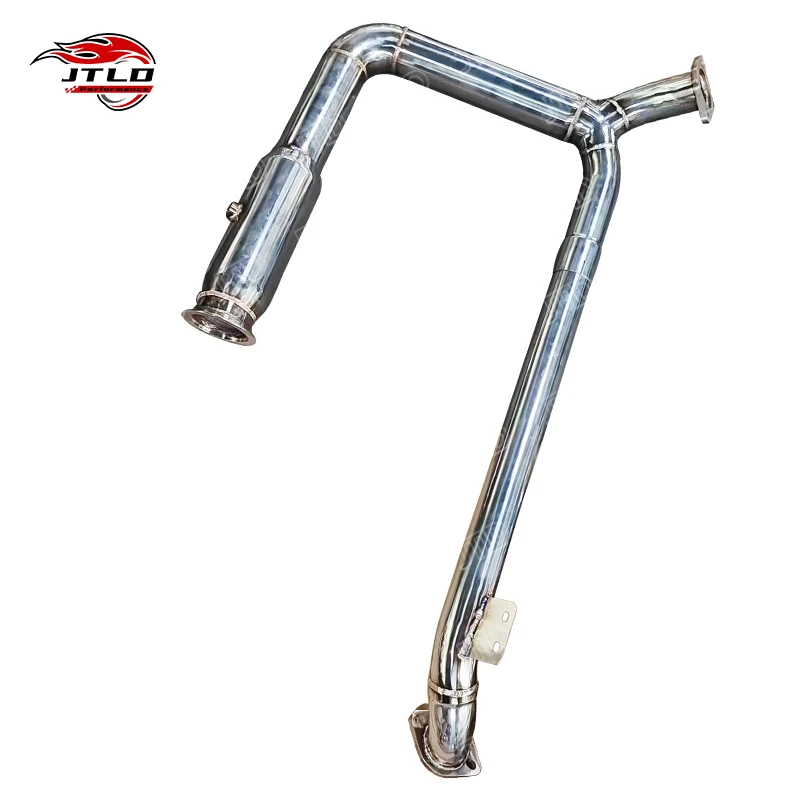 High Performance 304 Stainless Steel Sport Exhaust Downpipe For Porsche 718 Boxster Cayman