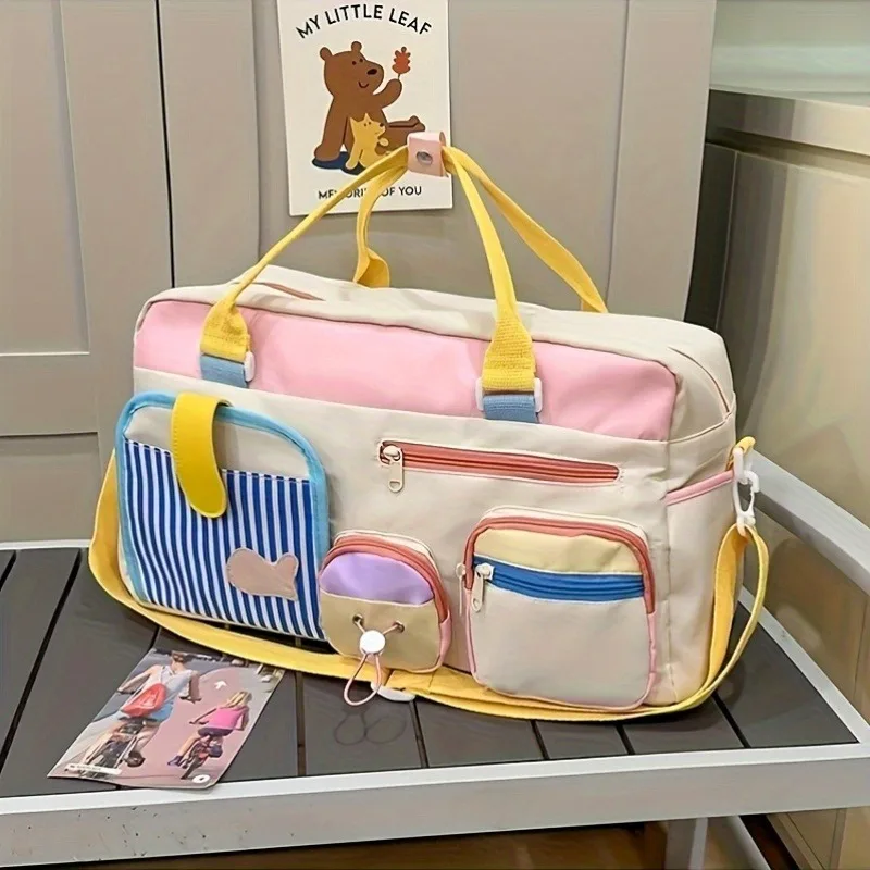 حقيبة سفر، حقيبة أمتعة، يوجا دوبامين، حقيبة سباحة ولياقة بدنية، رحلة عمل للسيدات لمسافات قصيرة، حقيبة سفر للصعود.