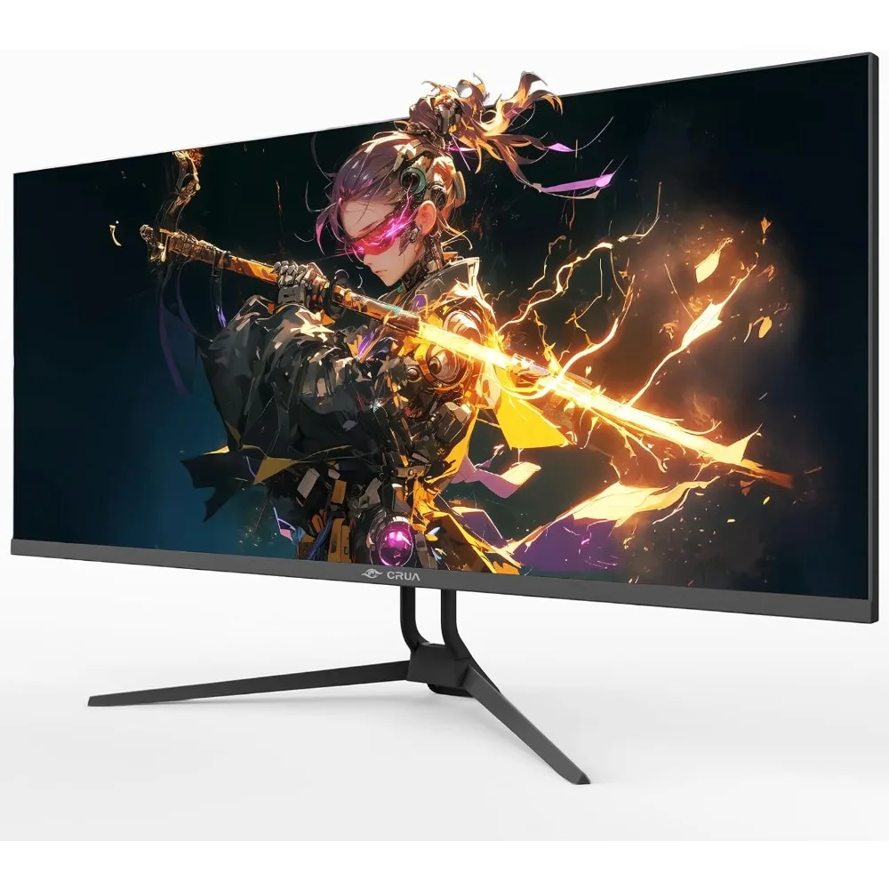 Ultrawide Gaming-Monitor 34 Zoll 3440x1440 165Hz IPS FreeSync Eingebaute Lautsprecher UWQHD