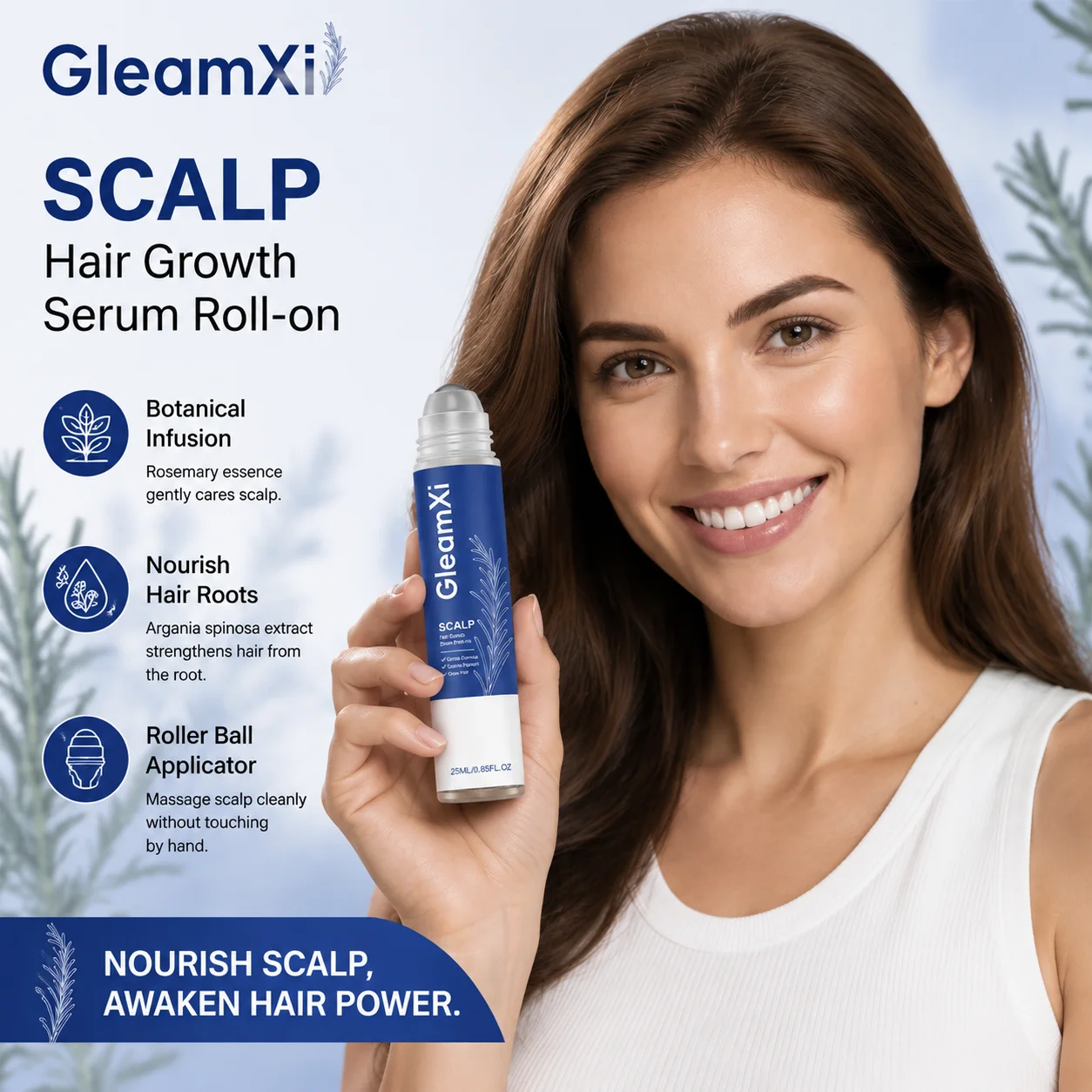 Hair Care Hair Serum - Sérum para crescimento capilar com alecrim