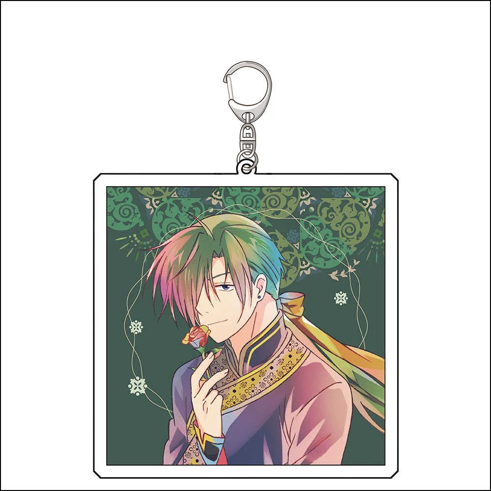 Fans Gifts Game Anime HD Figures Series Yun Zeno Jaeha Sinha Kija Hak Yona Acrylic Keychain pendant Ornament Collection About6cm