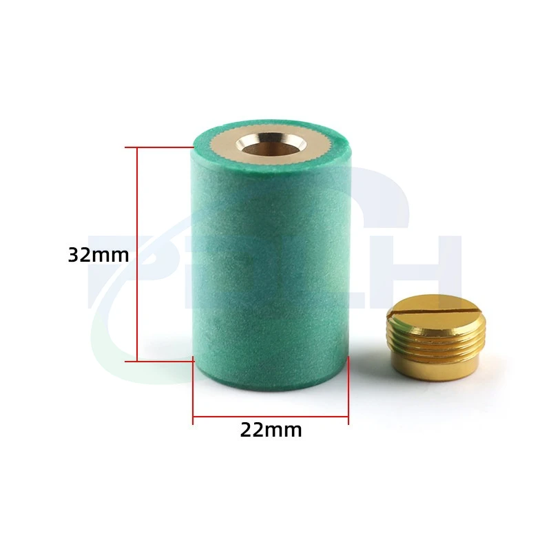 1PCS OD20 22 Length 26 32 35 40mm Guide Wheel Assembly Brass Bushing Bearing Sleeve for Wire EDM Parts In Stock