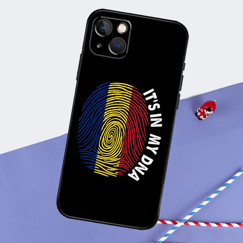 Republic of Chad Flag Phone Case For iPhone 16 15 14 11 12 13 Pro Max Mini X XR XS Max 7 8 Plus Cover Coque