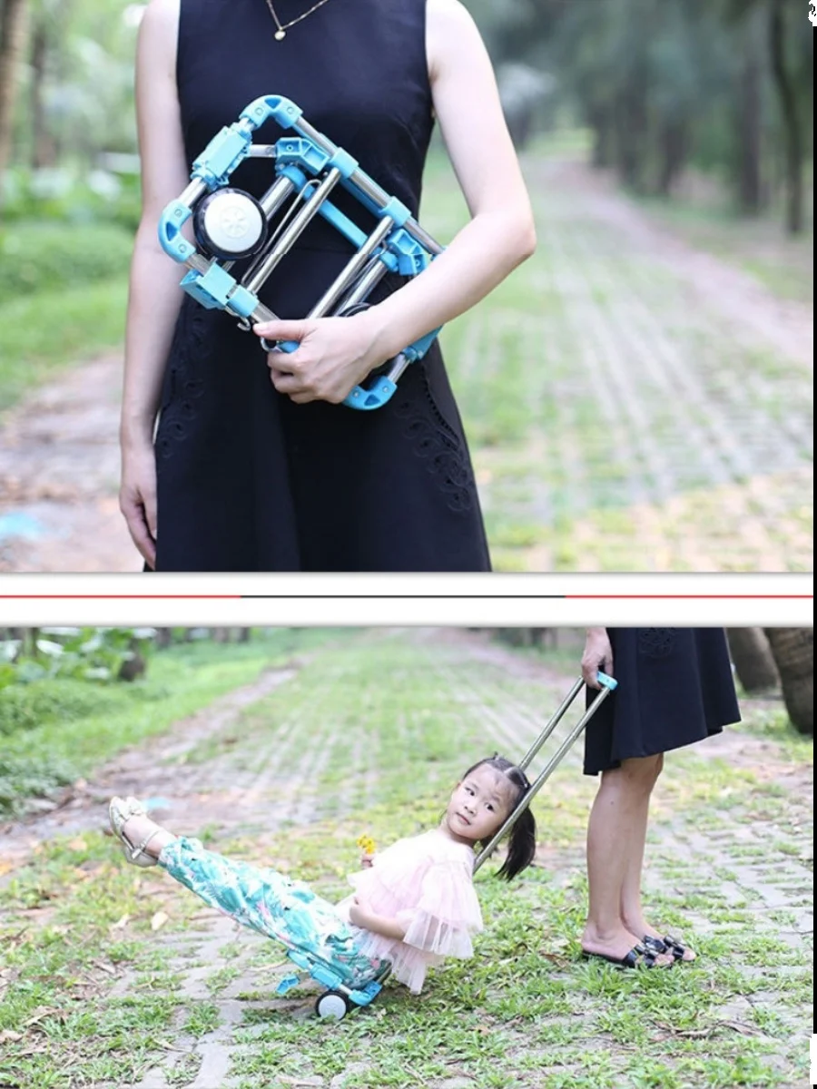 

Смачная портативная тележка из нержавеющей стали, тяговая штанга, автомобильная маленькая тележка, литая банка для овощей, буксировка товаров