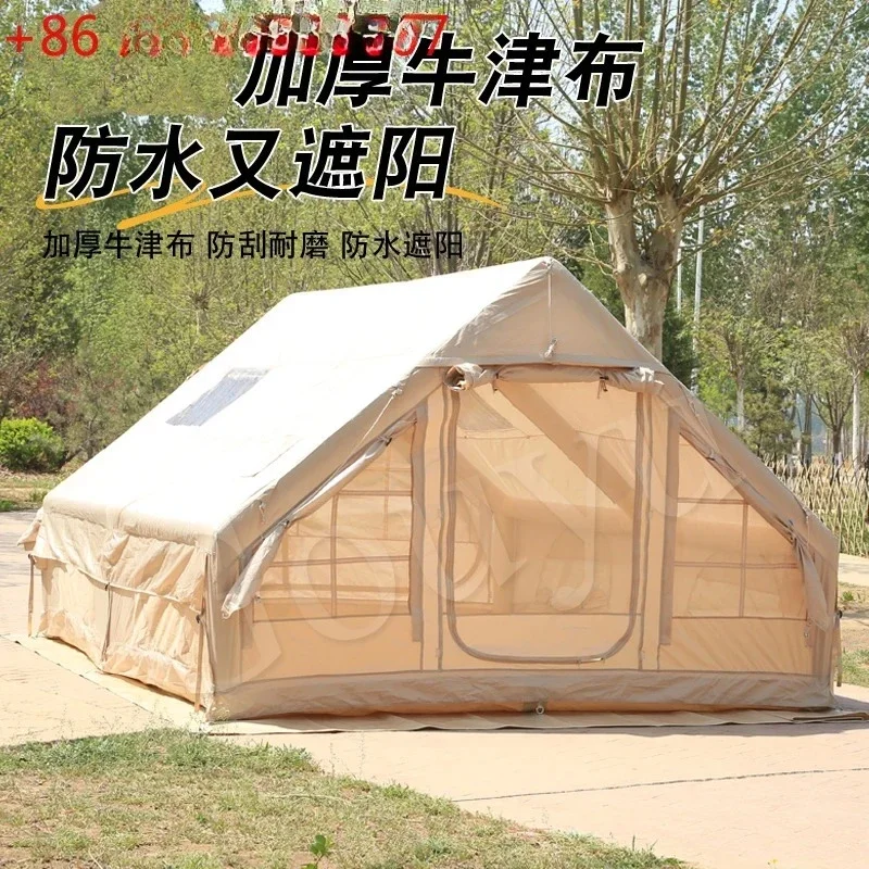 Automatic inflatable tent outdoor rainproof camping equipment folding moisture-proof hut