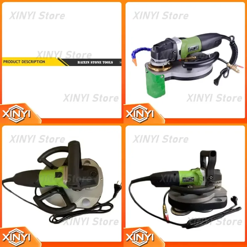 for BAIXIN Adjustable Variable Speed 3 Head M14 Thread Stone Wet Water Grinder Sander Polisher